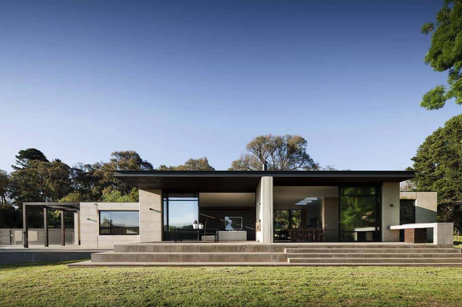 Rammed Earth House-Robson Rak Architects-03-1 Kindesign