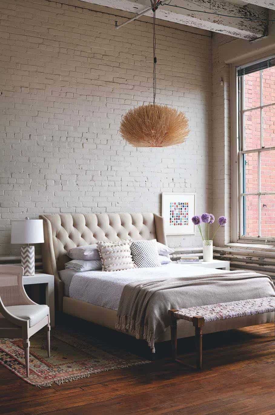 Industrial Style Bedroom Design Ideas-03-1 Kindesign
