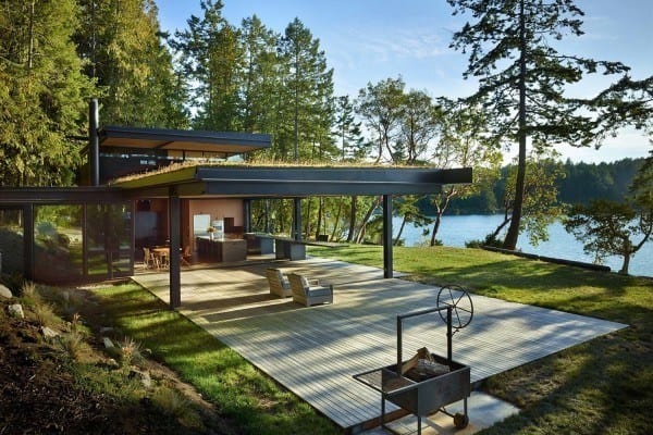 featured posts image for Waterfront retreat built for entertaining on the San Juan Islands