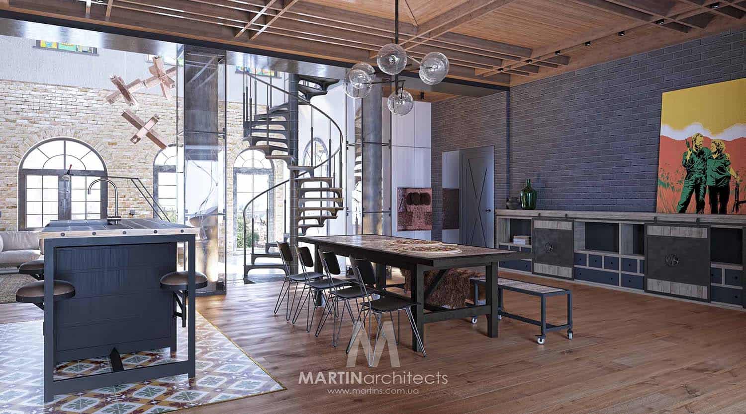 Industrial Loft-Martin Architects-05-1 Kindesign