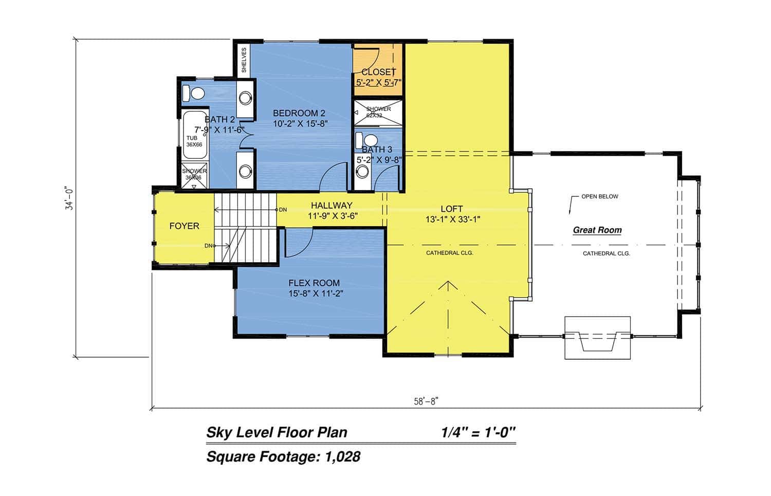 lake bluff lodge modern rustic home floor plan