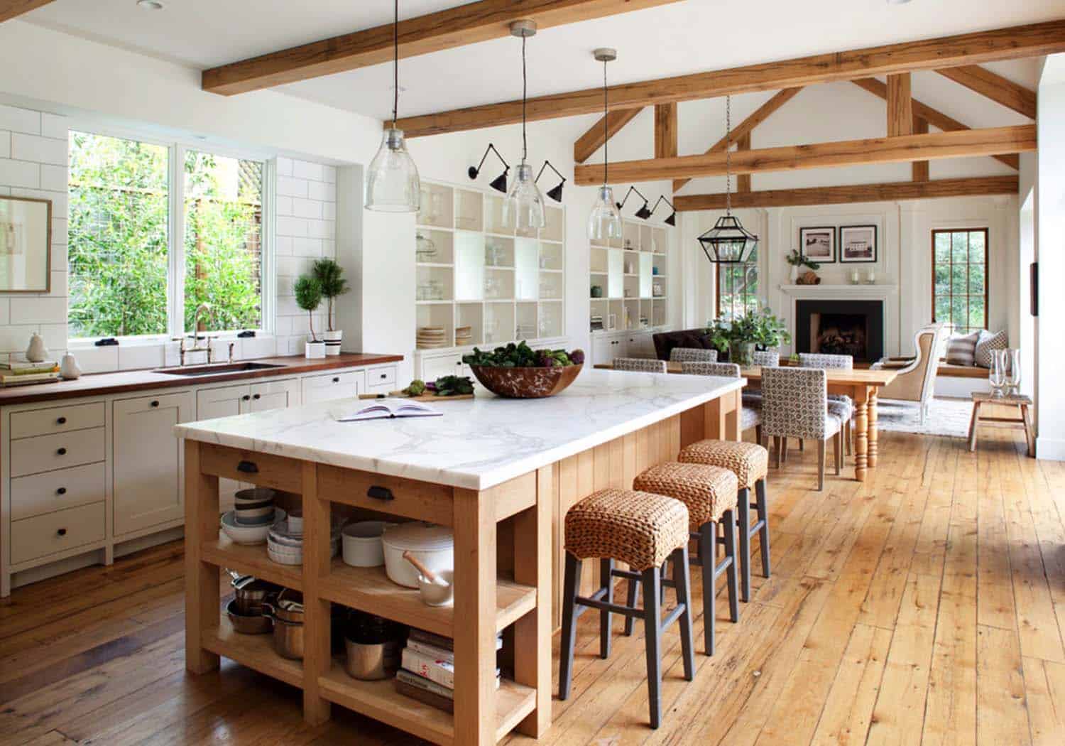 Modern Mill Valley Farmhouse-Ken Linsteadt Architects-04-1 Kindesign