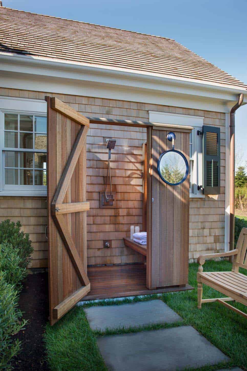Barn Door For Outside Shower | Minimalist Home Design Ideas