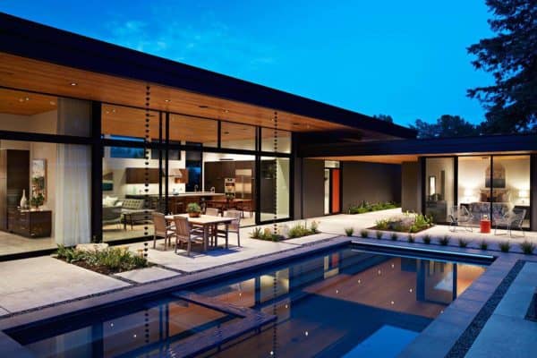 featured posts image for Eichler-inspired home in California opens to the outdoors
