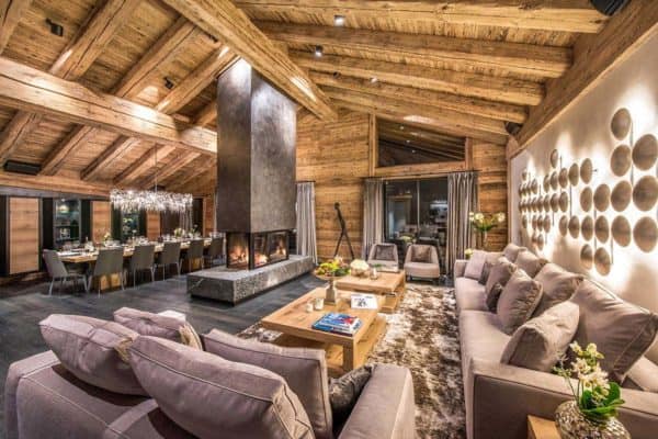 featured posts image for Luxurious chalet in the Swiss Alps offers ski resort winter escape