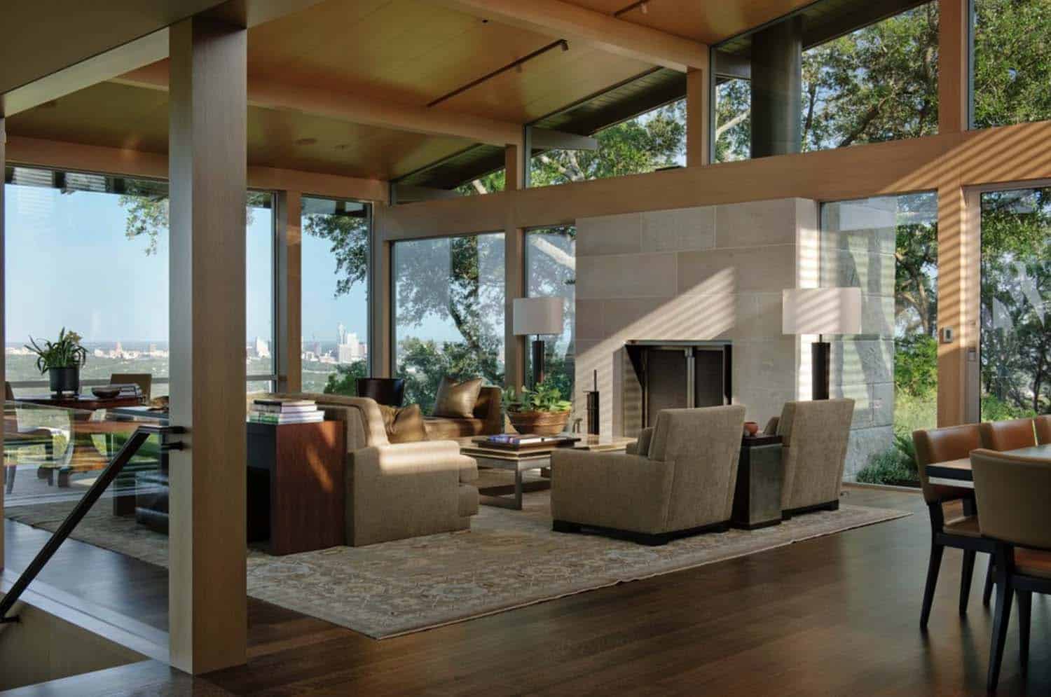 Modern Hillside House-Lake Flato Architects-06-1 Kindesign