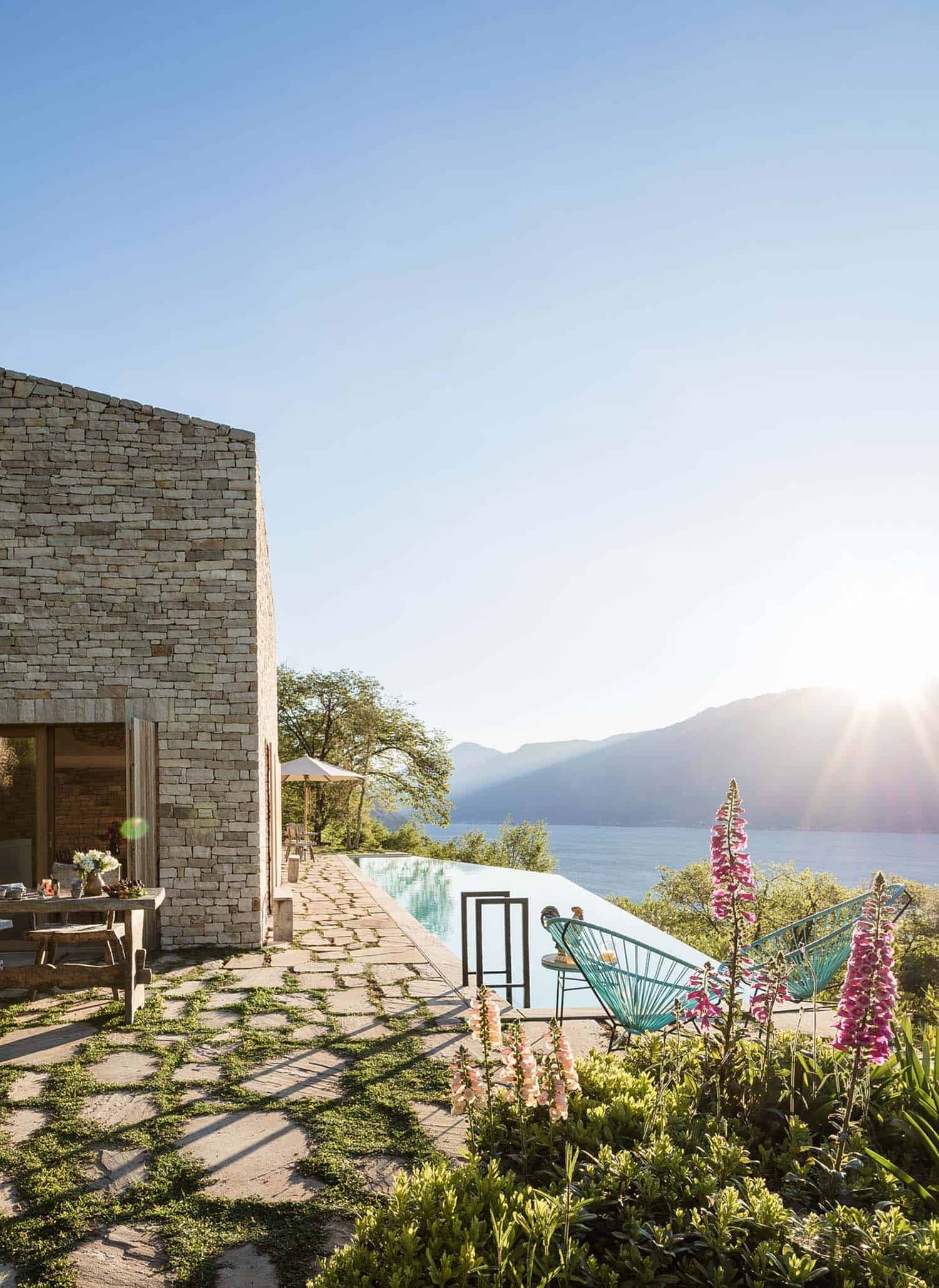 Stone Clad Retreat With Breathtaking Views Over Lake Garda Italy