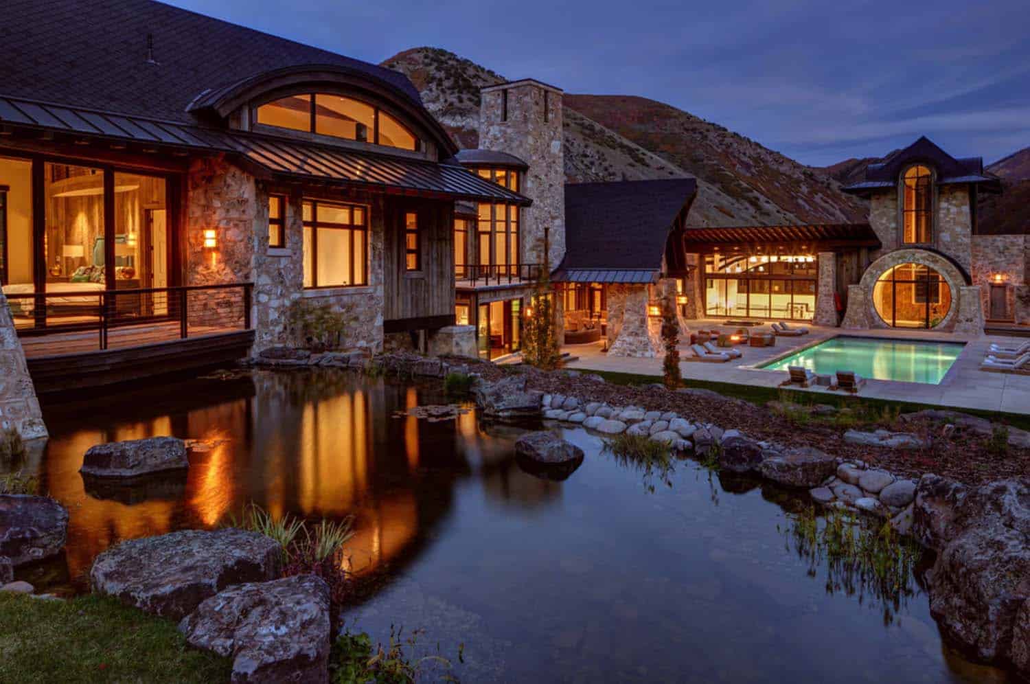 Insane mountain dream home with views of the Wasatch Range, Utah