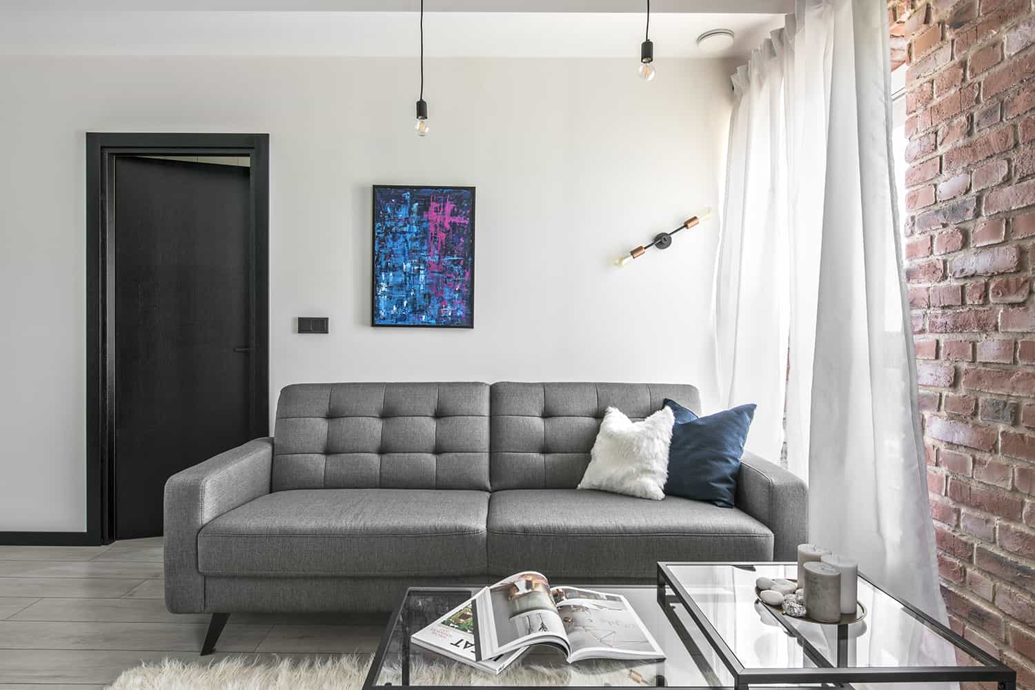 Modern Industrial Apartment-Authentic Interior-04-1 Kindesign