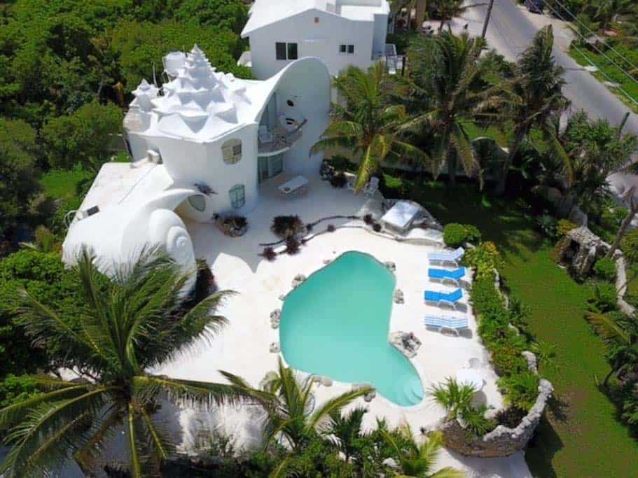 Seashell House-Casa Caracol-Isla Mujeres-Mexico-20-1 Kindesign