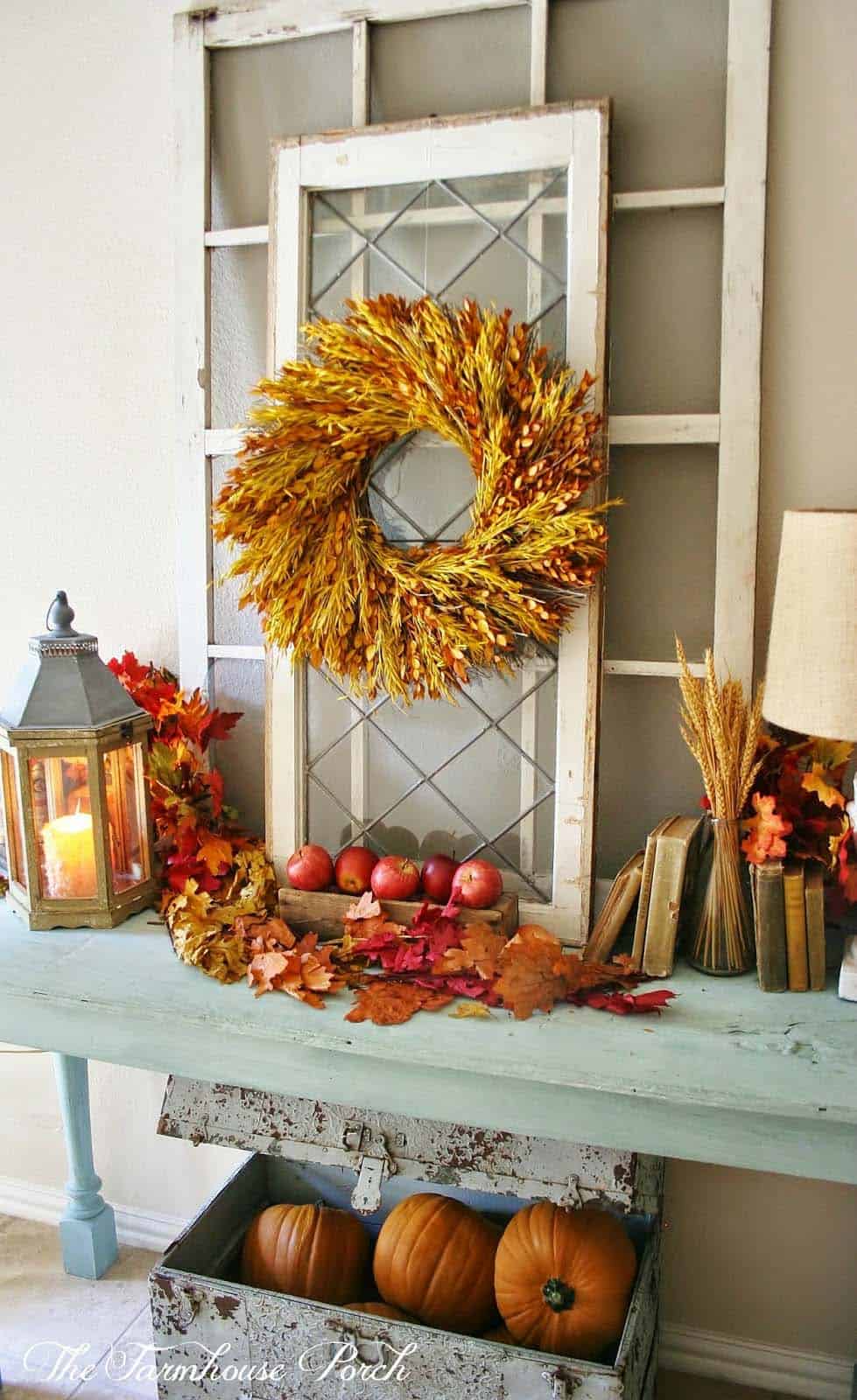 Fall-Inspired Entryway Decorating Ideas-15-1 Kindesign