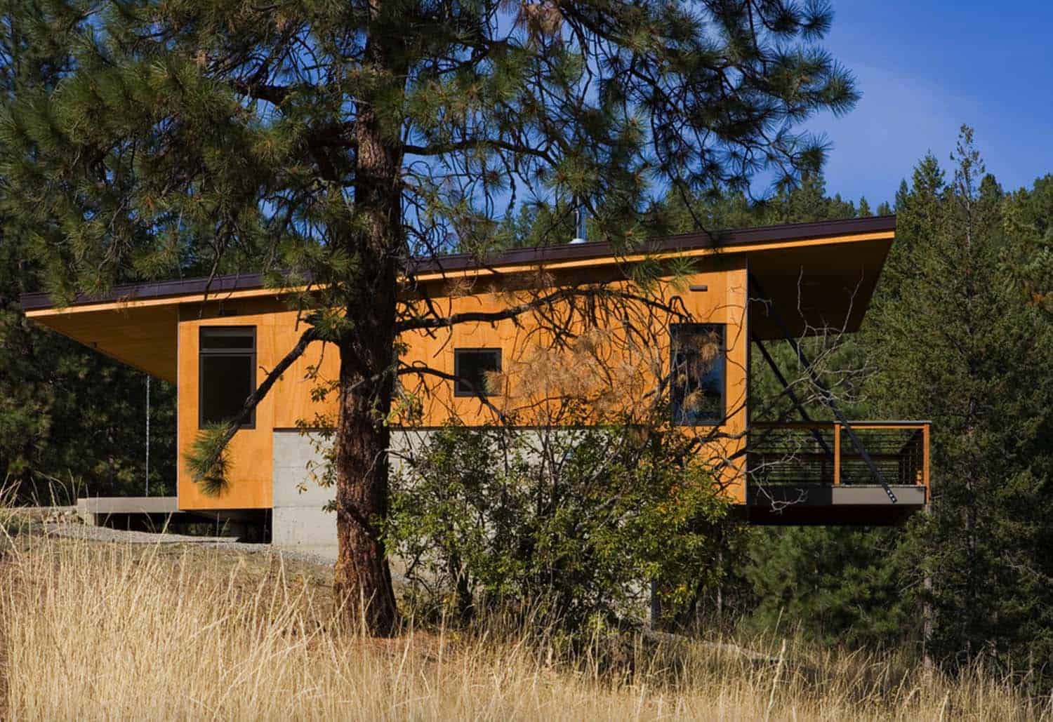 Natural Modern Forest Cabin-Prentiss Balance Wickline Architects-19-1 Kindesign