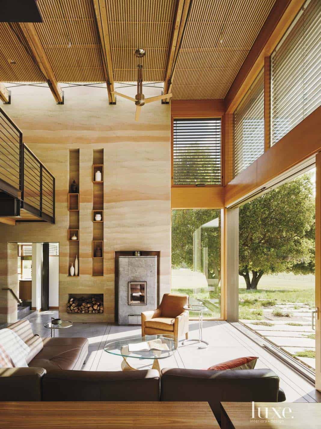 Modern Rammed Earth House-Feldman Architecture-03-1 Kindesign