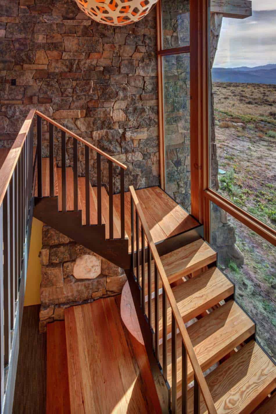  Modern Rustic Log Home-Shubin Donaldson Architects-15-1 Kindesign