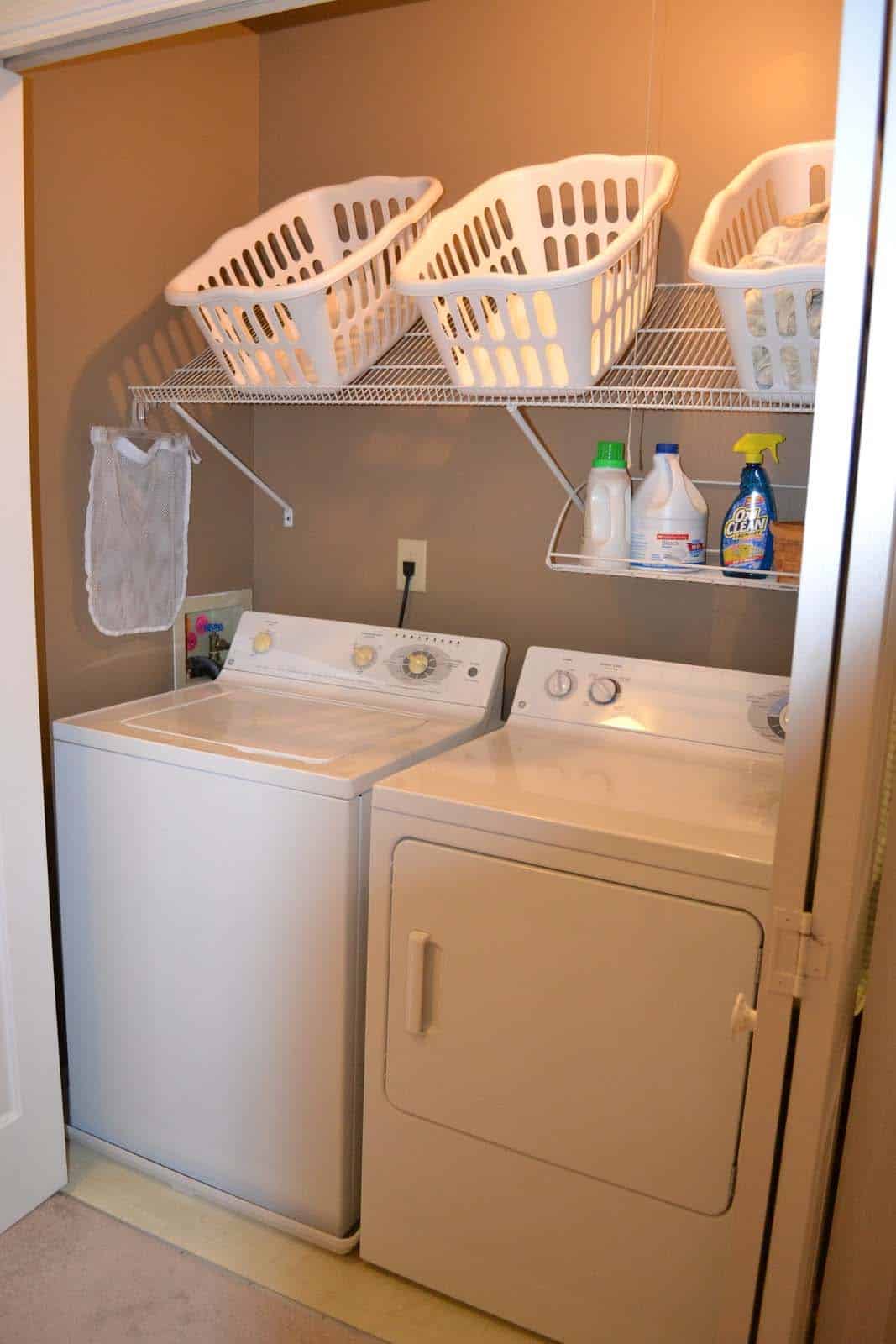 Functional-Stylish Small Laundry Rooms-05-1 Kindesign