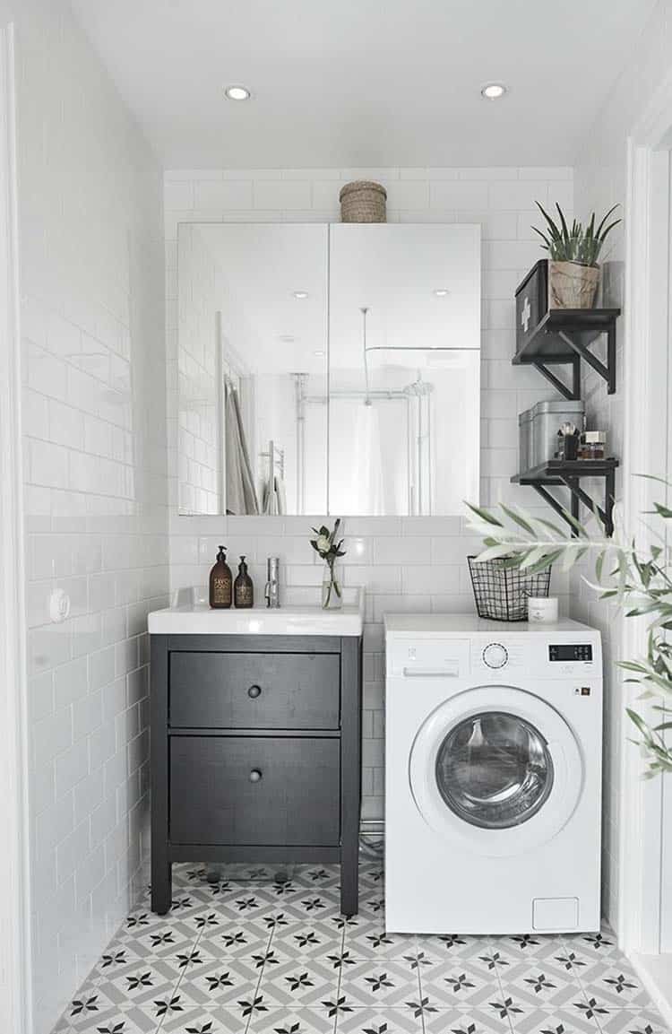 Functional-Stylish Small Laundry Rooms-32-1 Kindesign