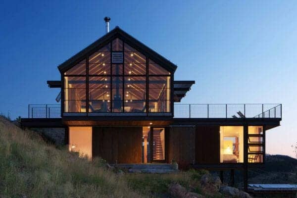featured posts image for Rustic Meets Contemporary: Hillside Home in the Rocky Mountains