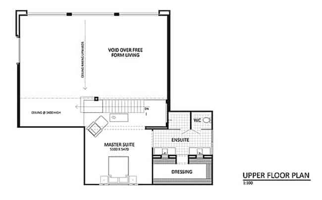 Contemporary Family Home-The Rural Building Company-Upper Floor Plan