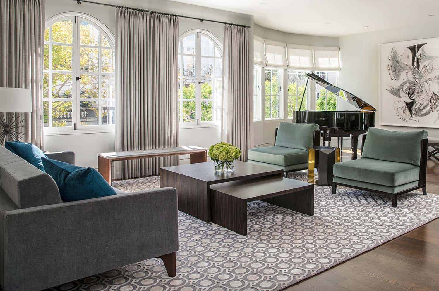 Contemporary Home Design-Living Room
