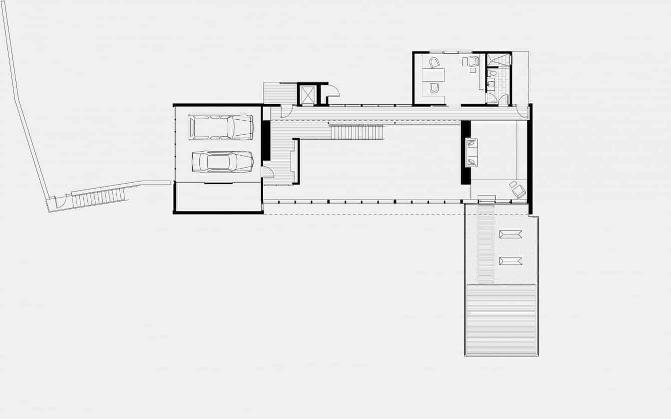 Contemporary Home-Floor Plan