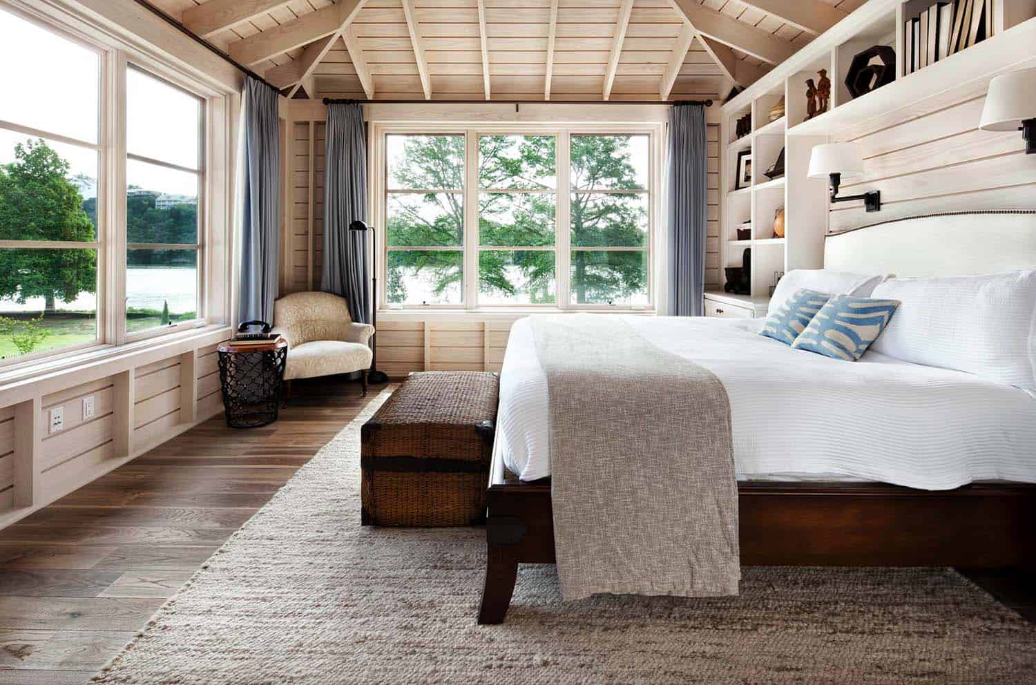 Hill Country Modern-Rustic Bedroom