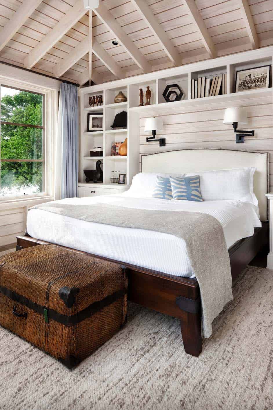 Hill Country Modern-Rustic Bedroom