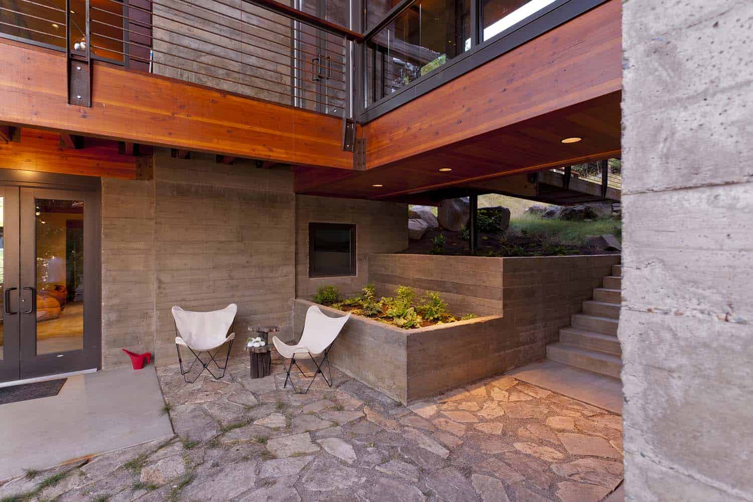 modern patio