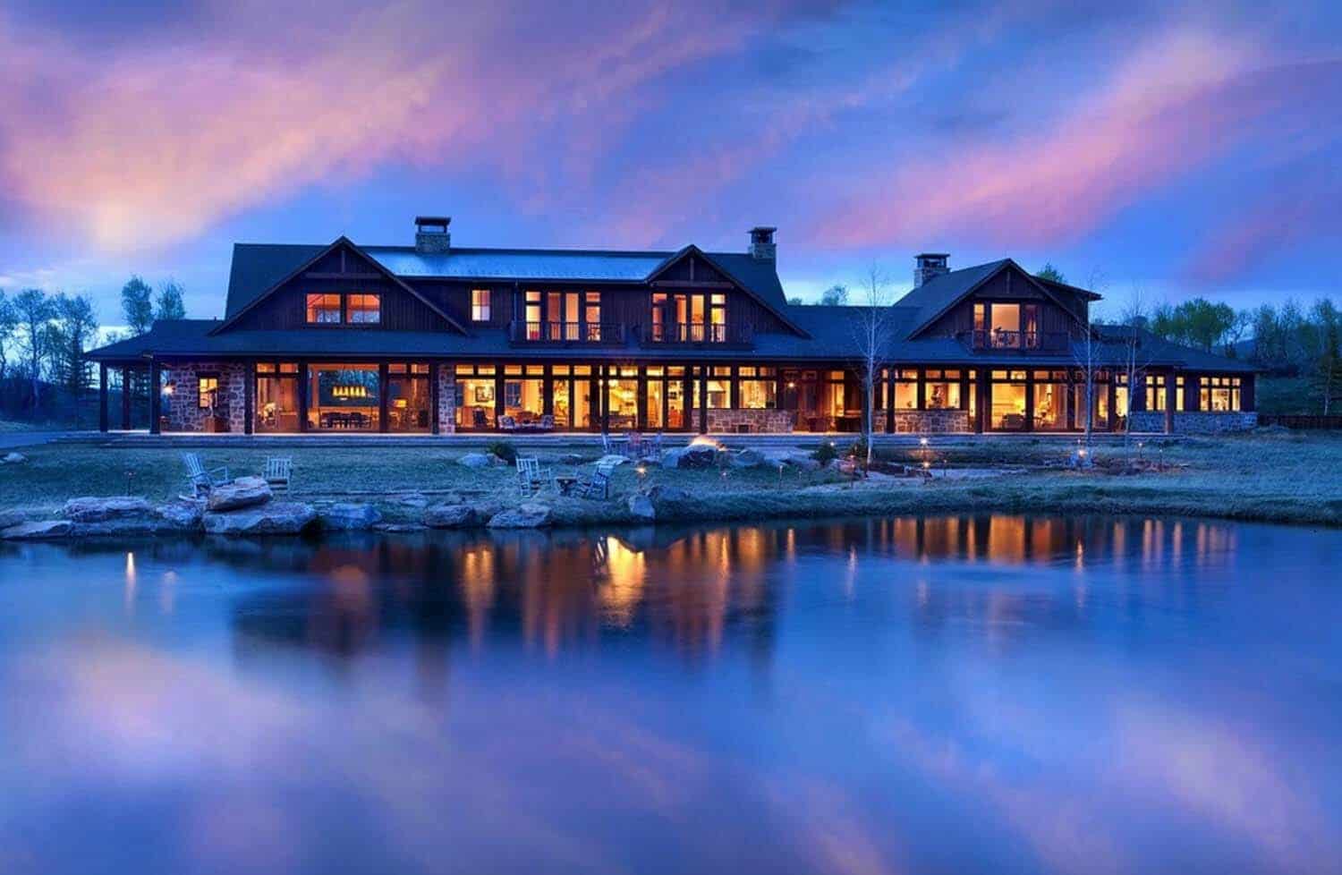 Rustic Lakeside Retreat-House