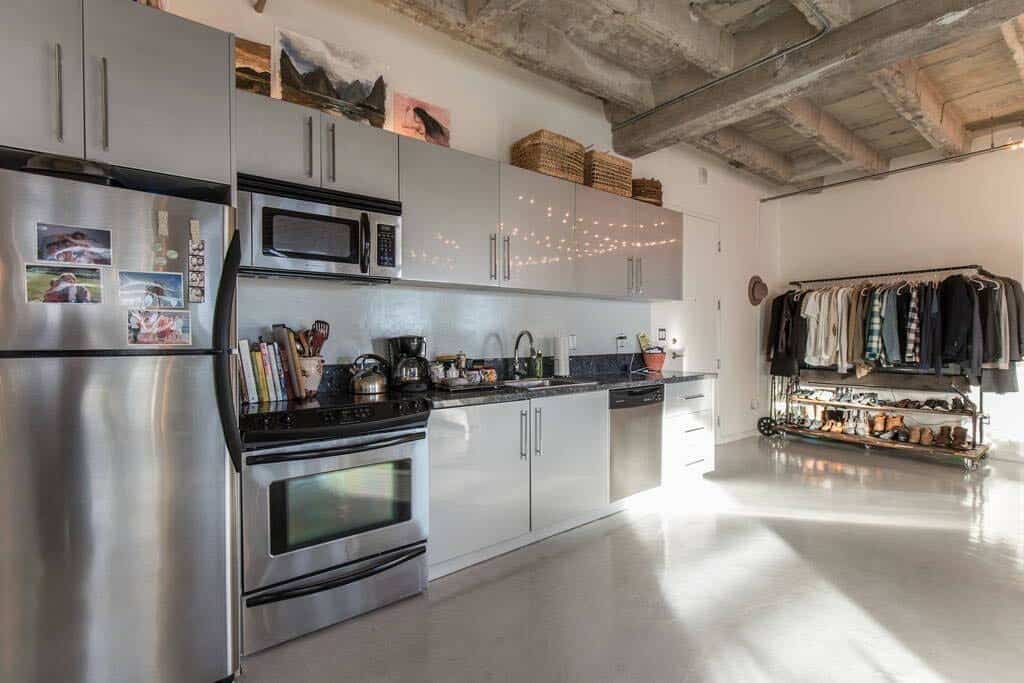 loft kitchen