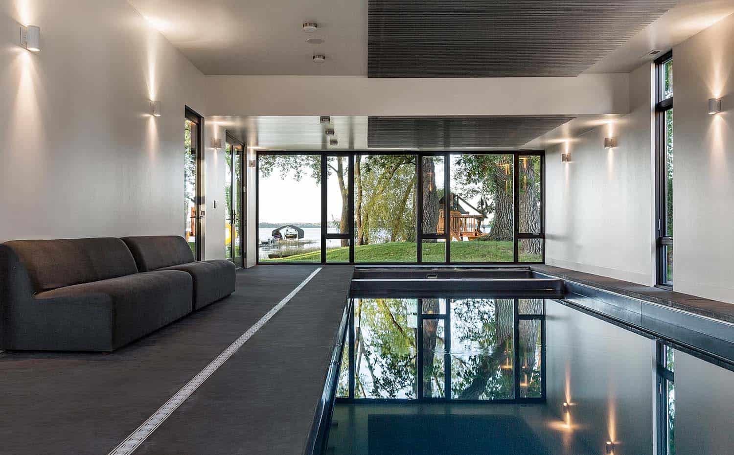 contemporary-indoor-pool