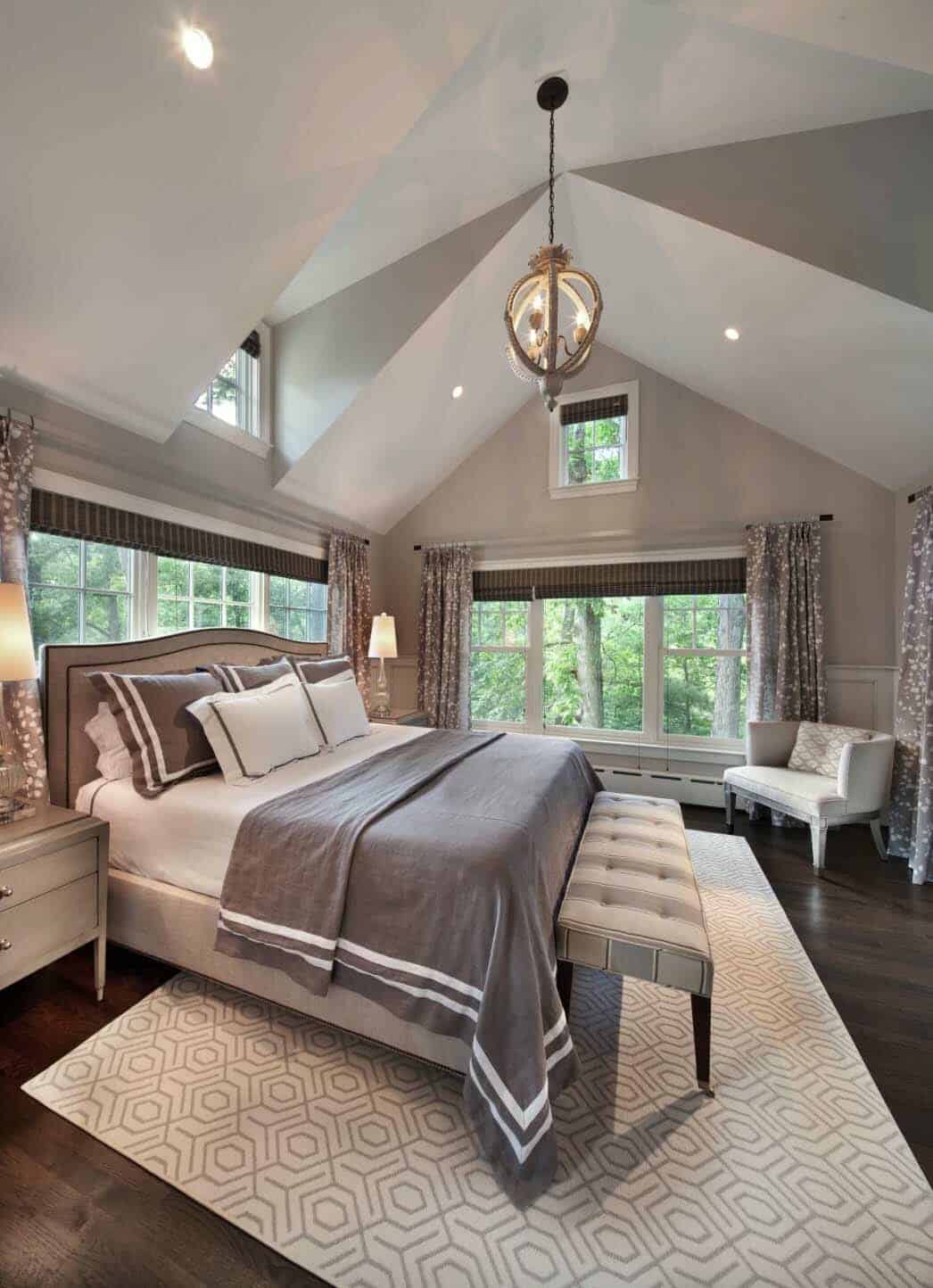 25 Absolutely Stunning Master Bedroom, Master Bedroom And Bathroom Color Schemes