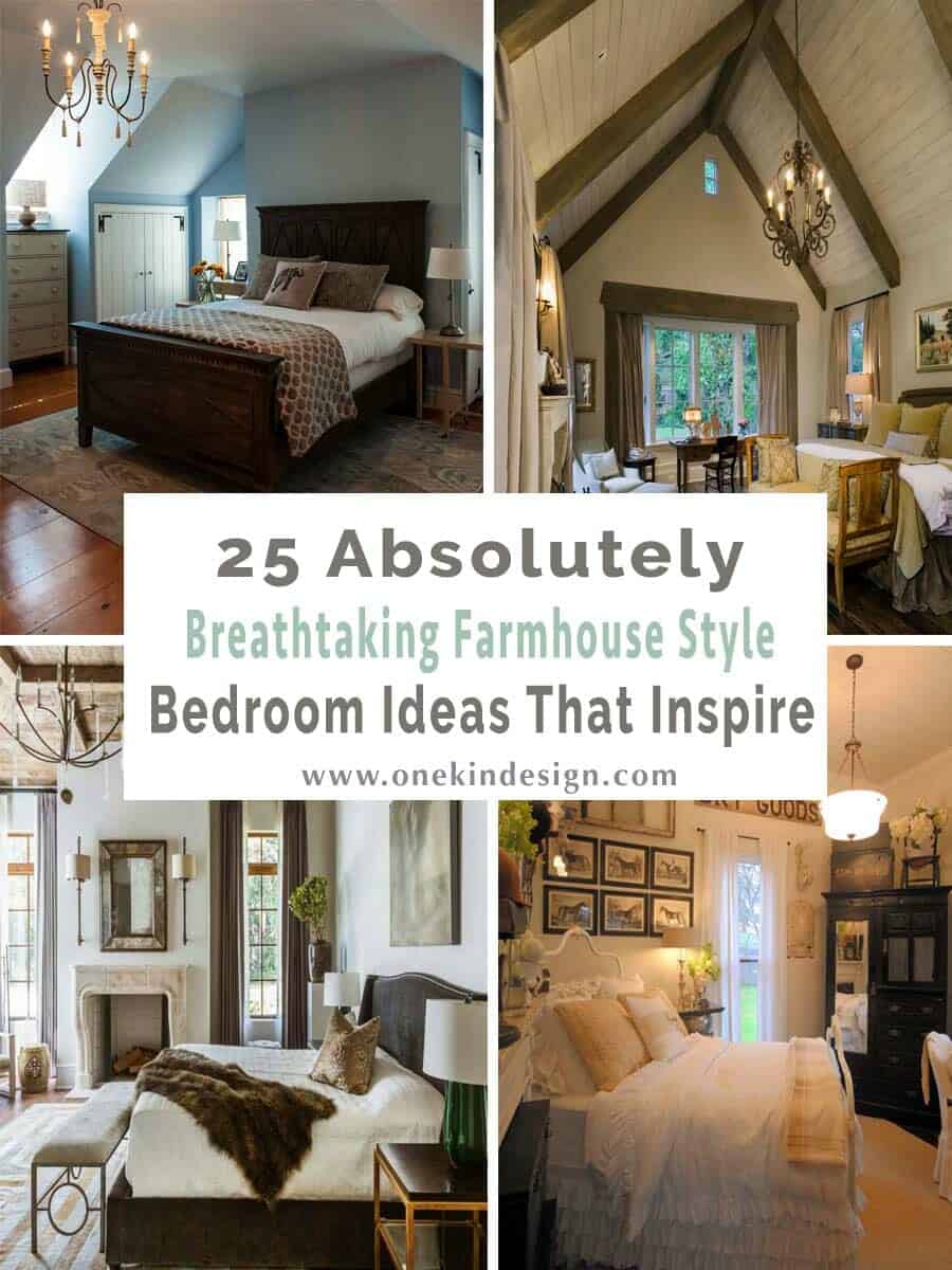 25 Absolutely Breathtaking Farmhouse Style Bedroom Ideas That Inspire