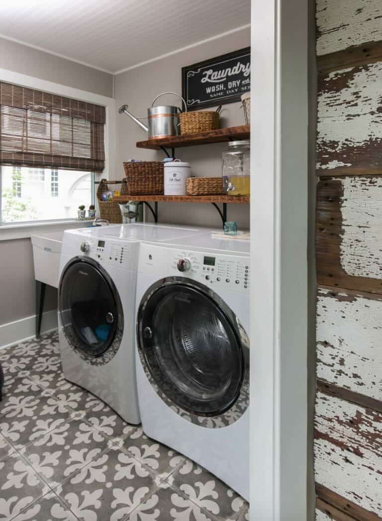 30+ Unbelievably inspiring farmhouse style laundry room ideas