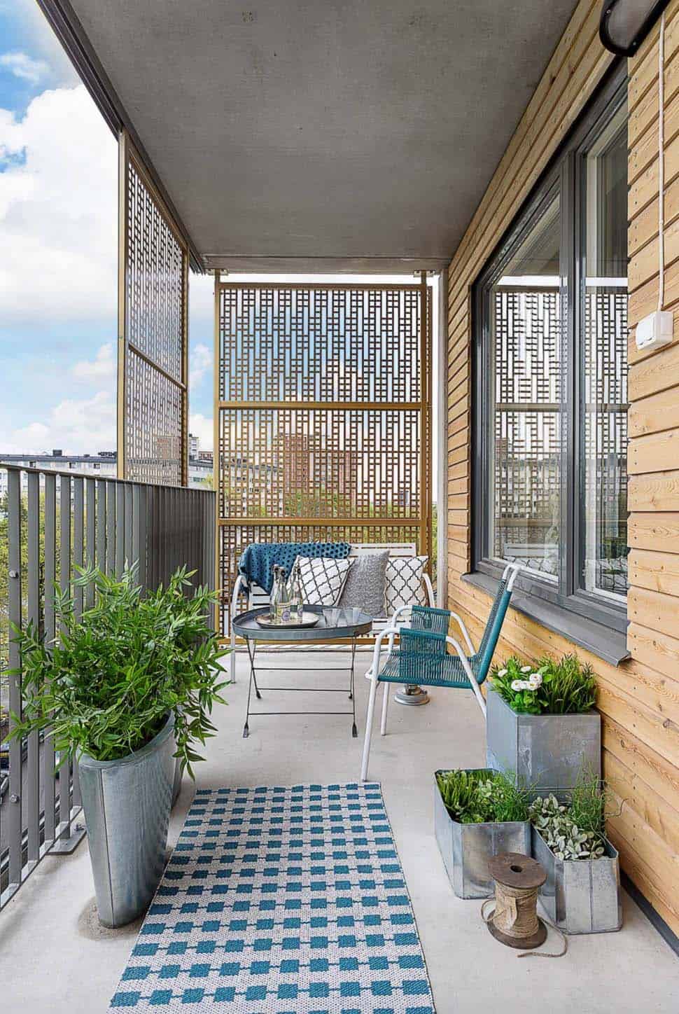 33 Incredibly inspiring Scandinavian style outdoor balcony ...