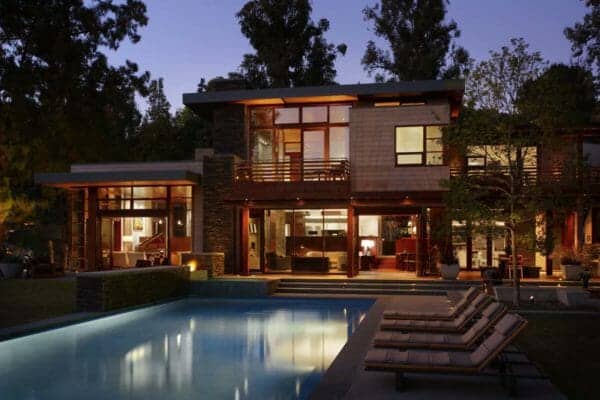 featured posts image for Stunning modern home enveloped in the tranquil Santa Monica mountains