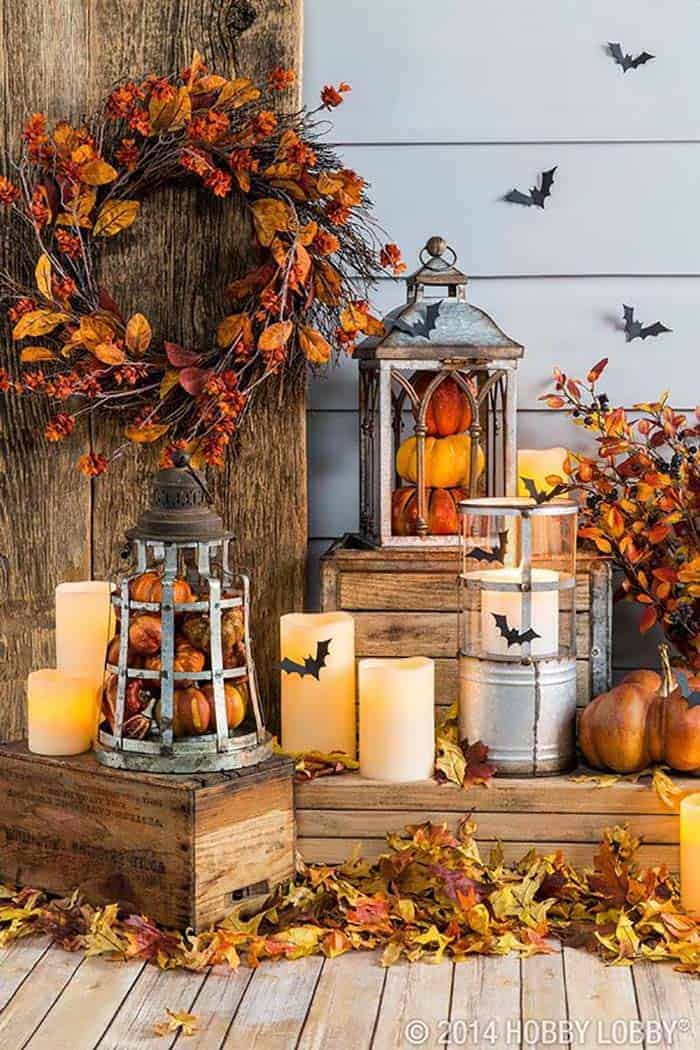 To Decorate For Fall With Lanterns, Decorating With Lanterns Outdoors