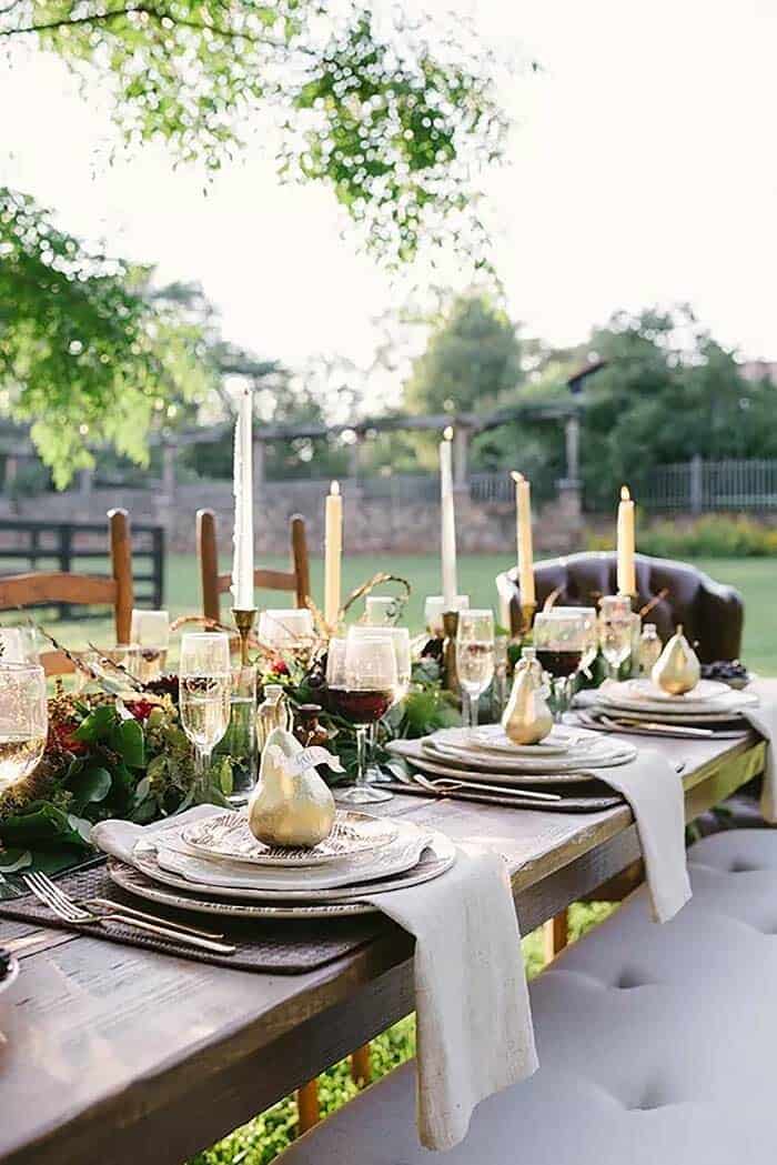 30 Fabulous Outdoor Decorating Ideas To Host A Fall Party - Outdoor Prom Decorations Ideas