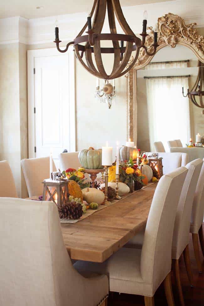 Welcoming Fall Table Decorating Ideas, Dining Room Table Decorating Ideas For Fall