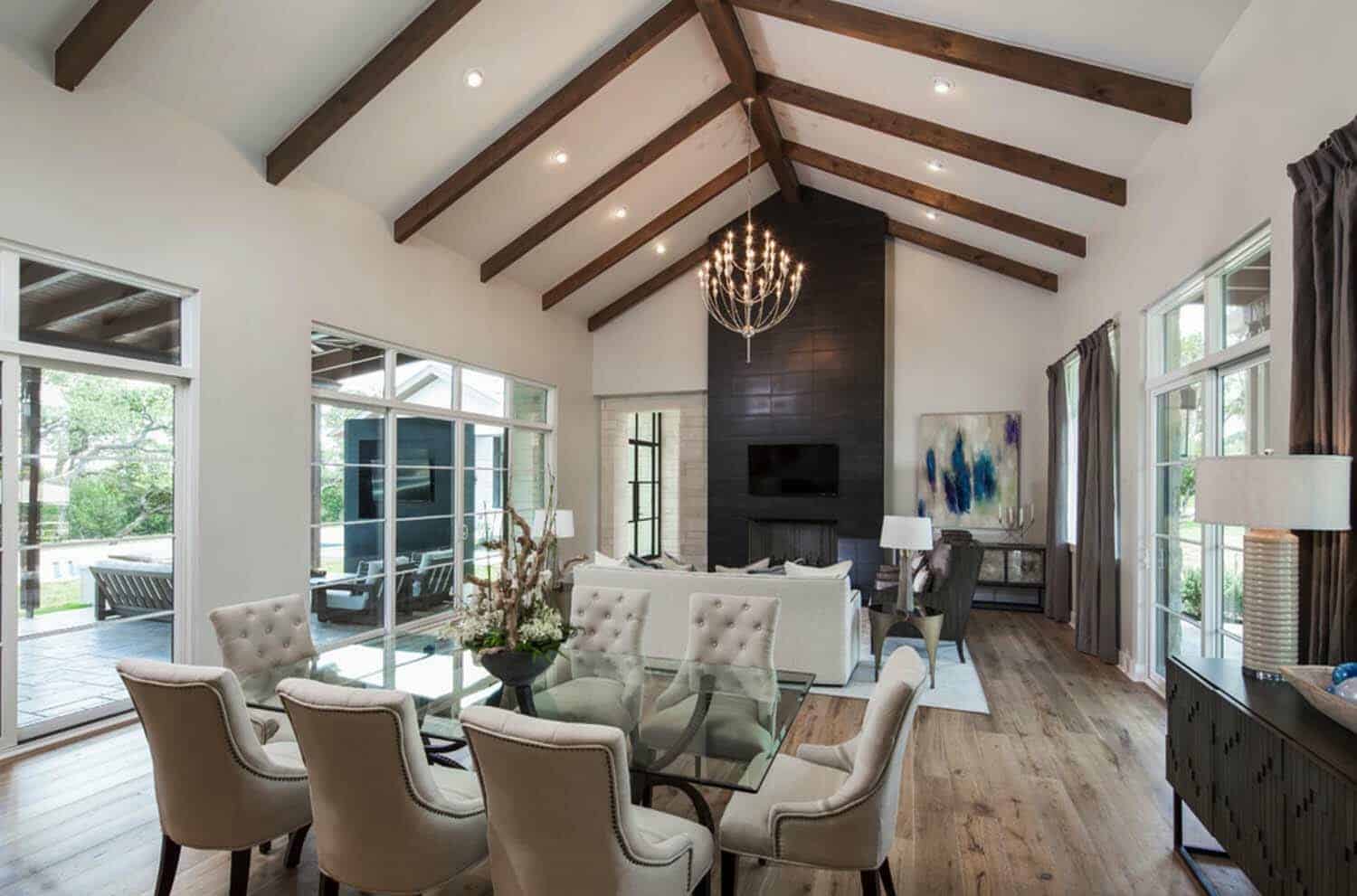Step into this beautiful Lake Travis home with bright and airy living spaces