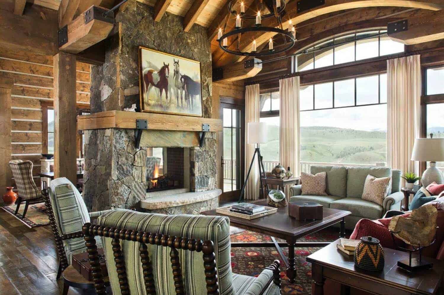 rustic-ranch-style-living-room
