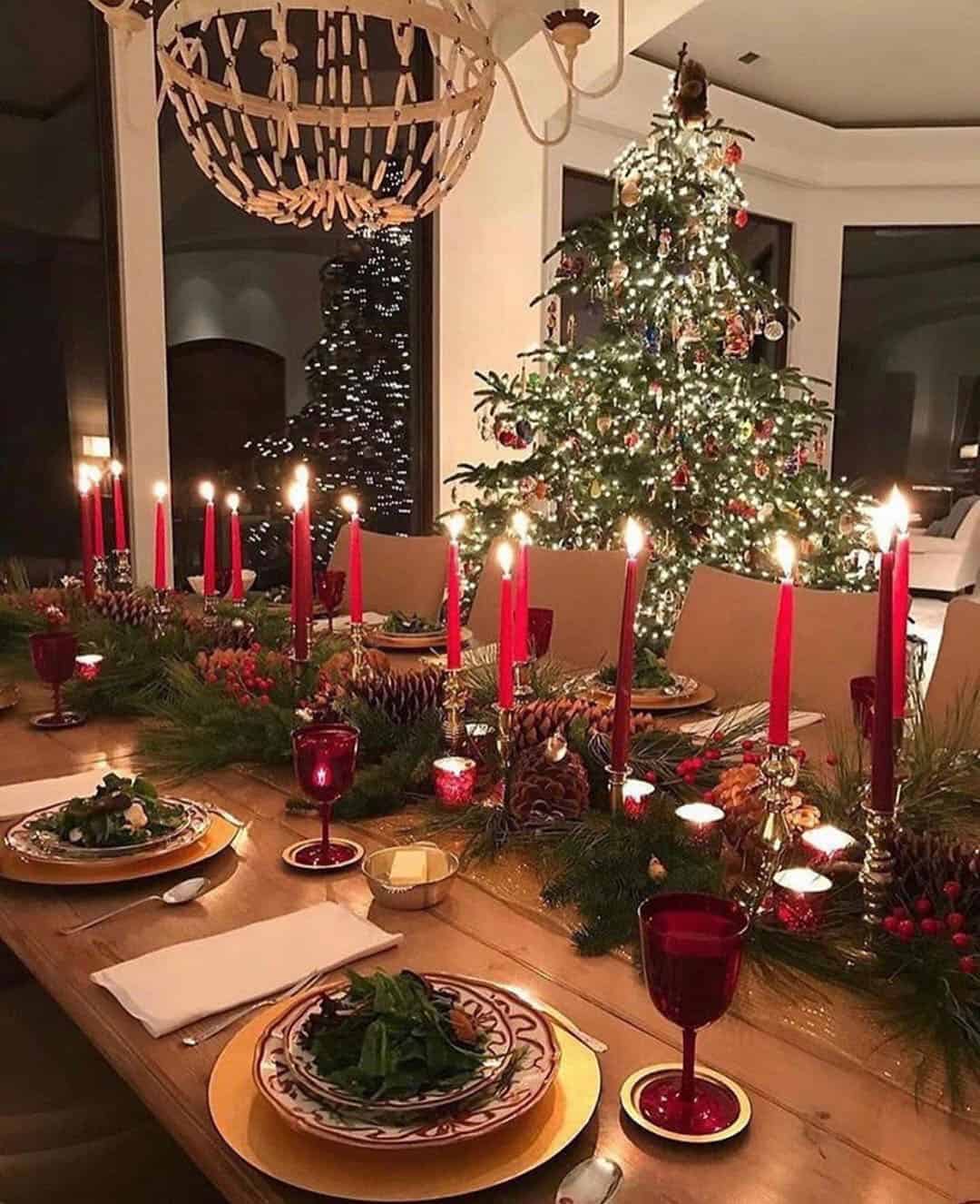 gorgeous-christmas table-centerpiece