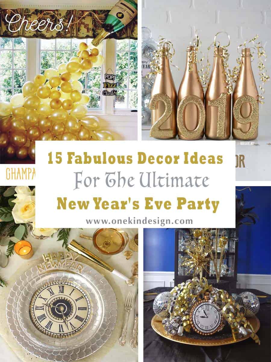 15 Fabulous Decor Ideas For The Ultimate New Year's Eve Party