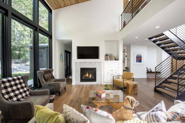 featured posts image for Urban farmhouse in Minneapolis with modern industrial details