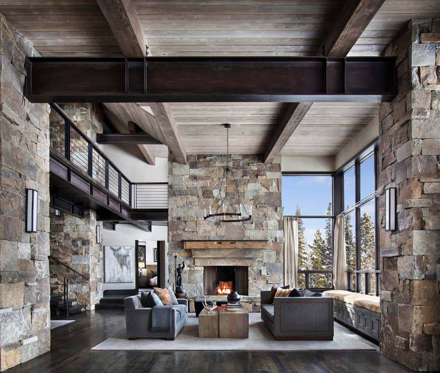 Incredible mountain modern dwelling offers slope-side ...