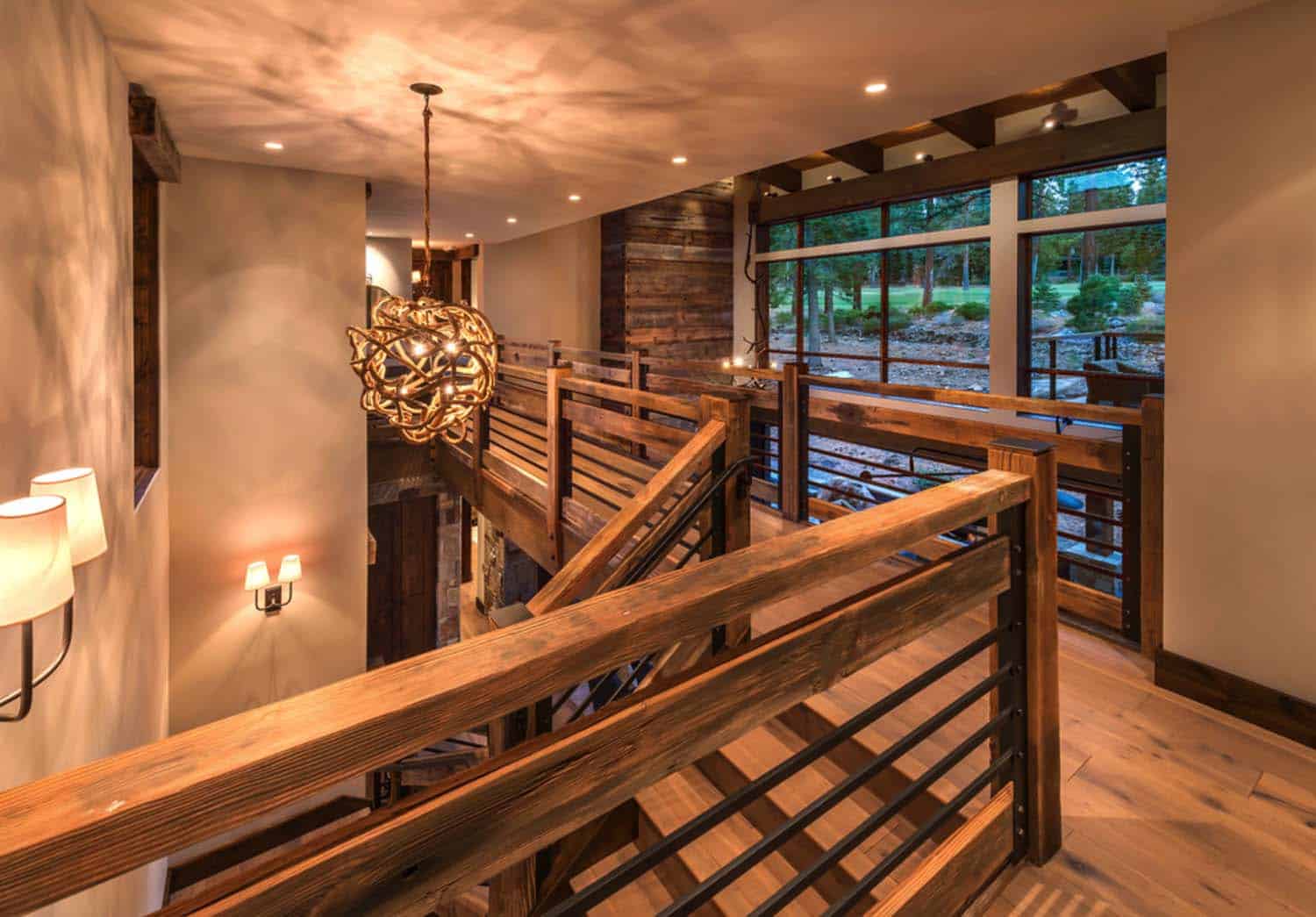 rustic-contemporary-staircase