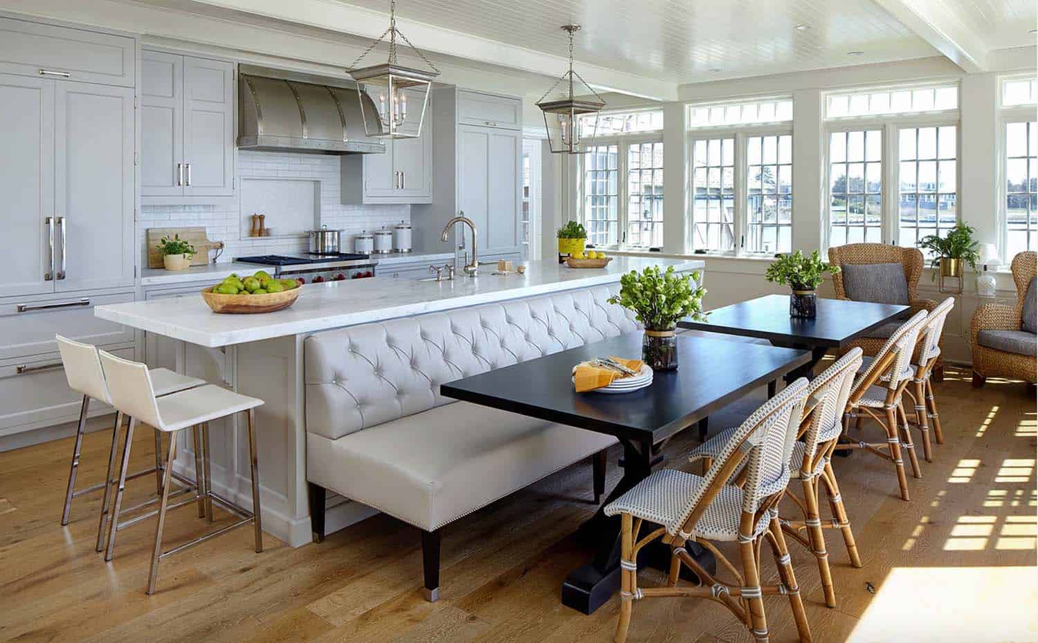 25 Absolutely Gorgeous Transitional Style Kitchen Ideas Cabinets in this design style tend to be low profile. absolutely gorgeous transitional style