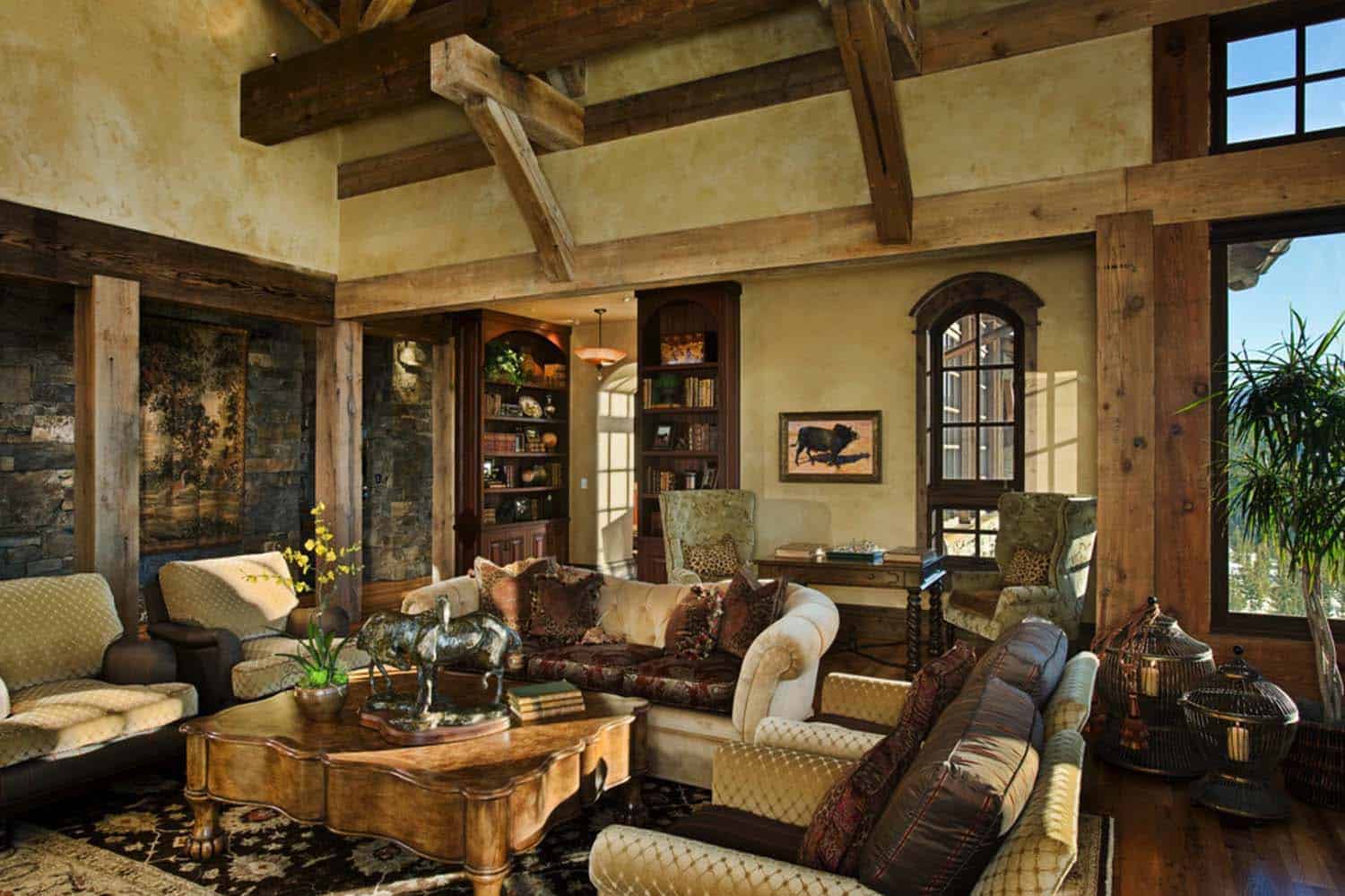 residence-rustic-home-library