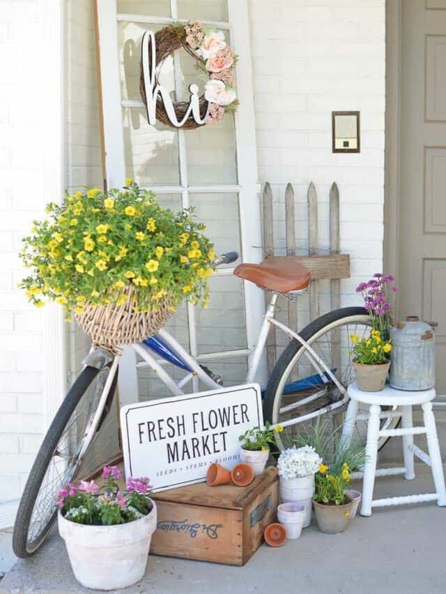 30+ Inspiring Ideas To Freshen Up Your Front Porch For Spring Story