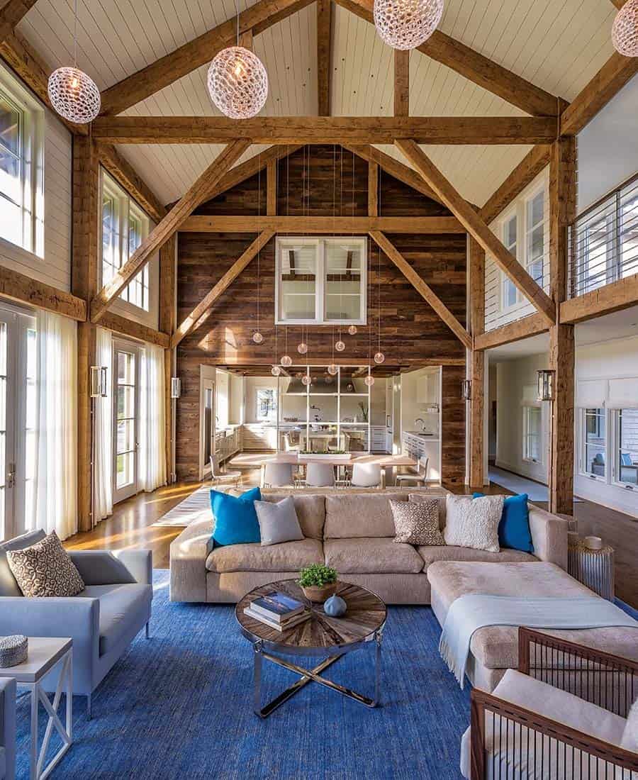 Barn Style Dream House With Coastal Vibe On Shores Of Cape Cod