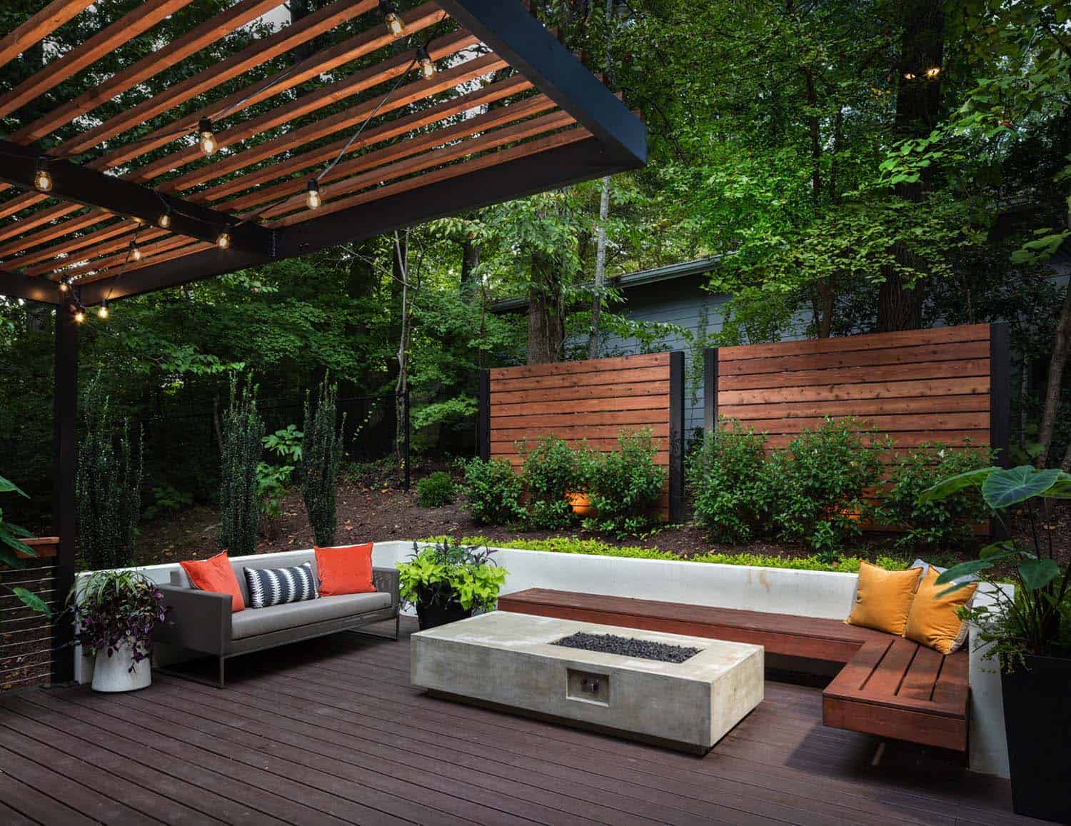28 Inspiring Fire Pit Ideas To Create A, Pergola Fire Pit Ideas